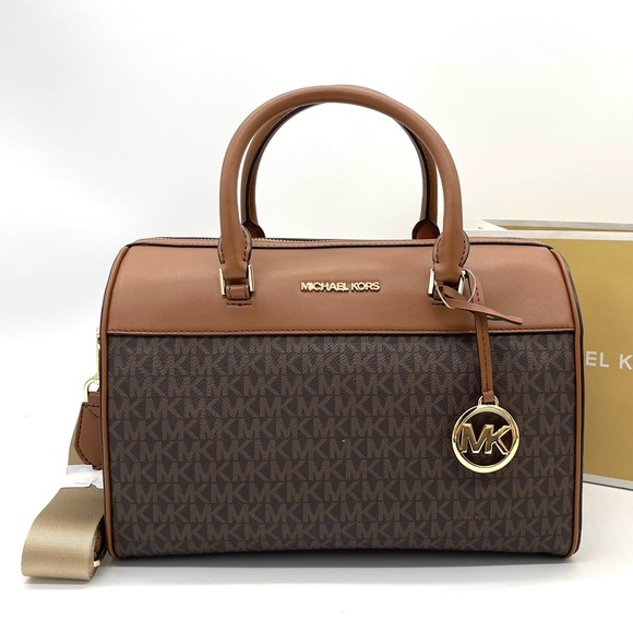 Michael Kors Medium Duffle Satchel Bag - Picture 4 of 9